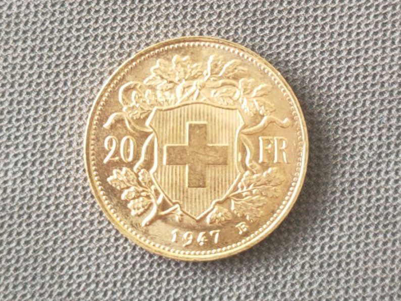 Alle Münzen: Gold Vreneli 20 / 1947 B – Gebraucht aus Neuchâtel von SalesAtBestPrice