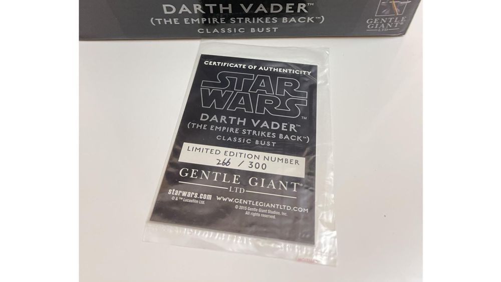 Gentle Giant Figuren: ✨Star Wars Gentle Giant Darth Vader ! Rare ! – Neu (gemäss Beschreibung) aus Wahlen b. Laufen von Ma-Works 4
