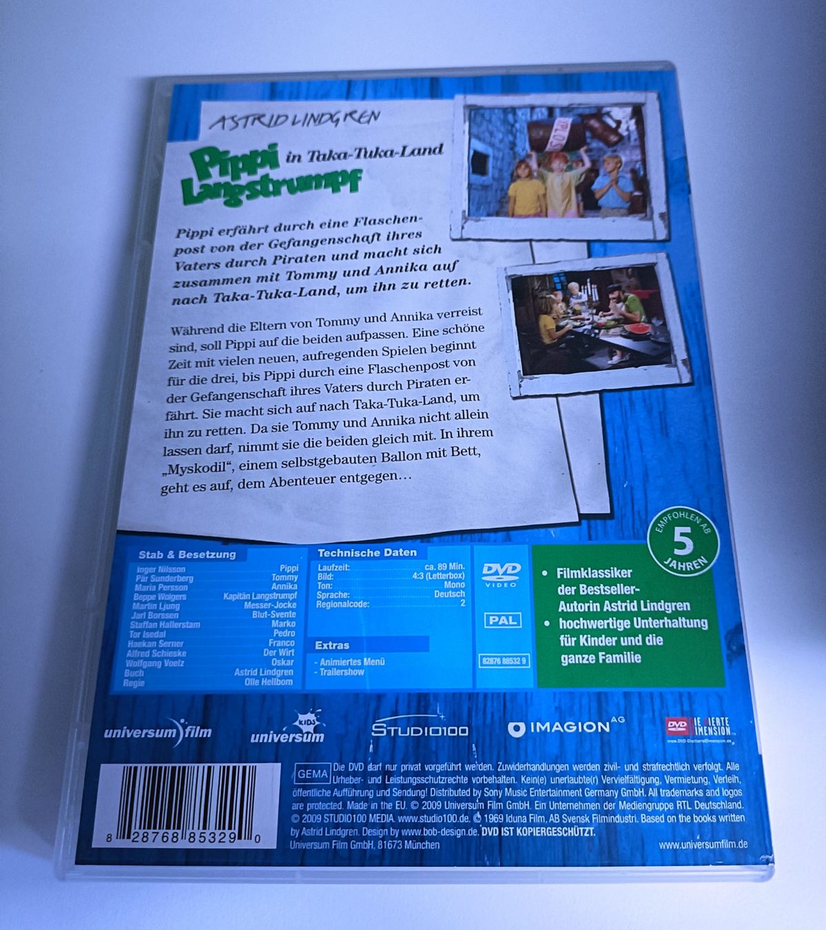 Alle DVDs: Pippi Langstrumpf - in Taka-Tuka-Land – Gebraucht aus Köniz von Movieportal007 1