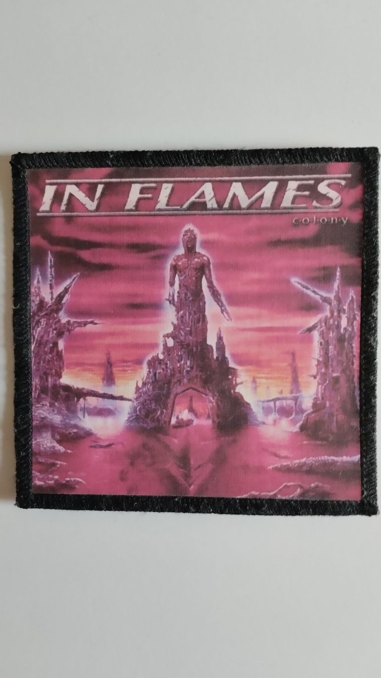Toppe: IN FLAMES COLONY PATCH NEUWERTIG – Nuovo (secondo la descrizione) da Basel venduto da Bal-Sagoth