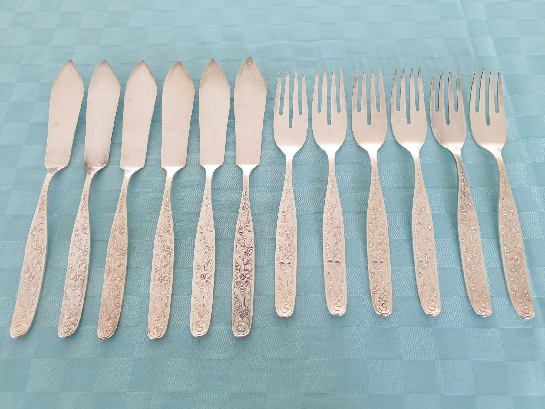 Couverts: Fischbesteck Besteck versilbert MARTIN 90 – D'occasion à Mörschwil par spirspi
