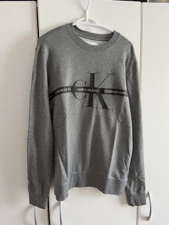 Ungetragen! Calvin Klein Jeans Pullover grau Grösse M