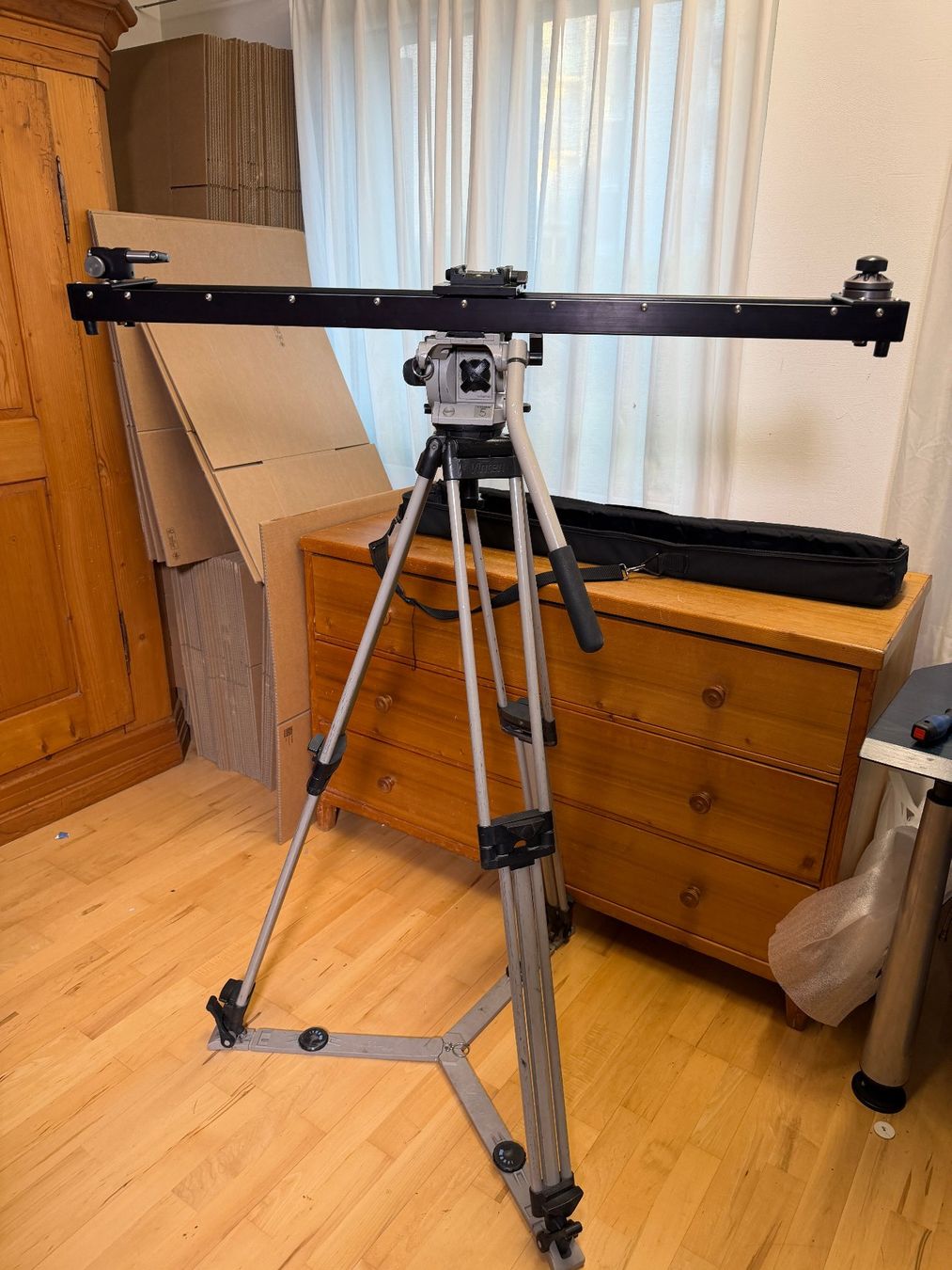Stative & Köpfe: Kessler CineSlider mit Vision5 Vinten Stativ – Gebraucht aus Wil SG von Diomaiuta61 1