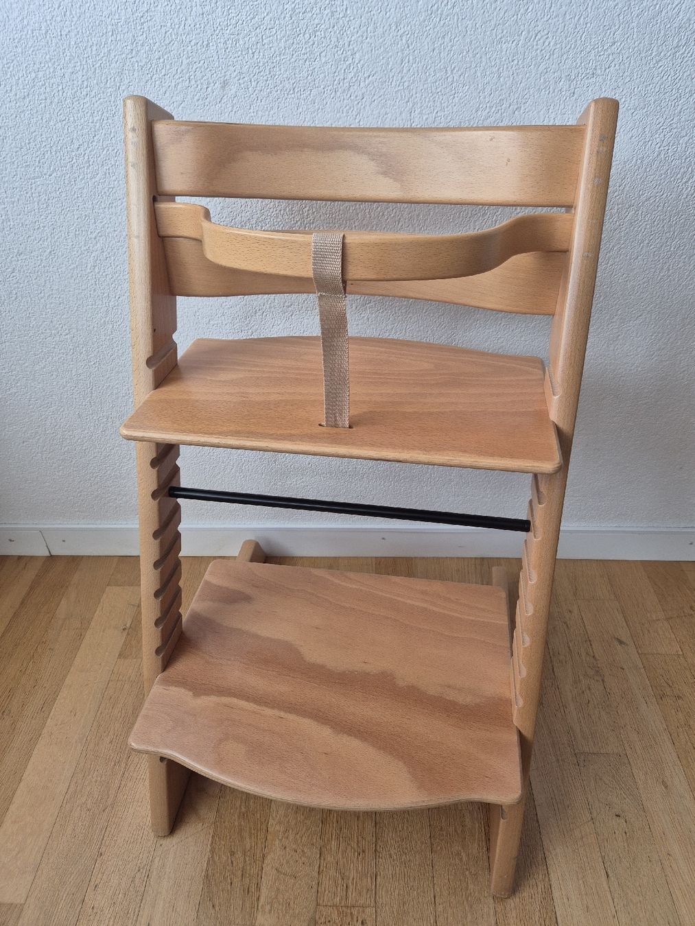 Stokke Seggioloni: TrippTrapp Buche mit Babyset & Holzbügel – Usato da Spiez venduto da LiquidFrog 2