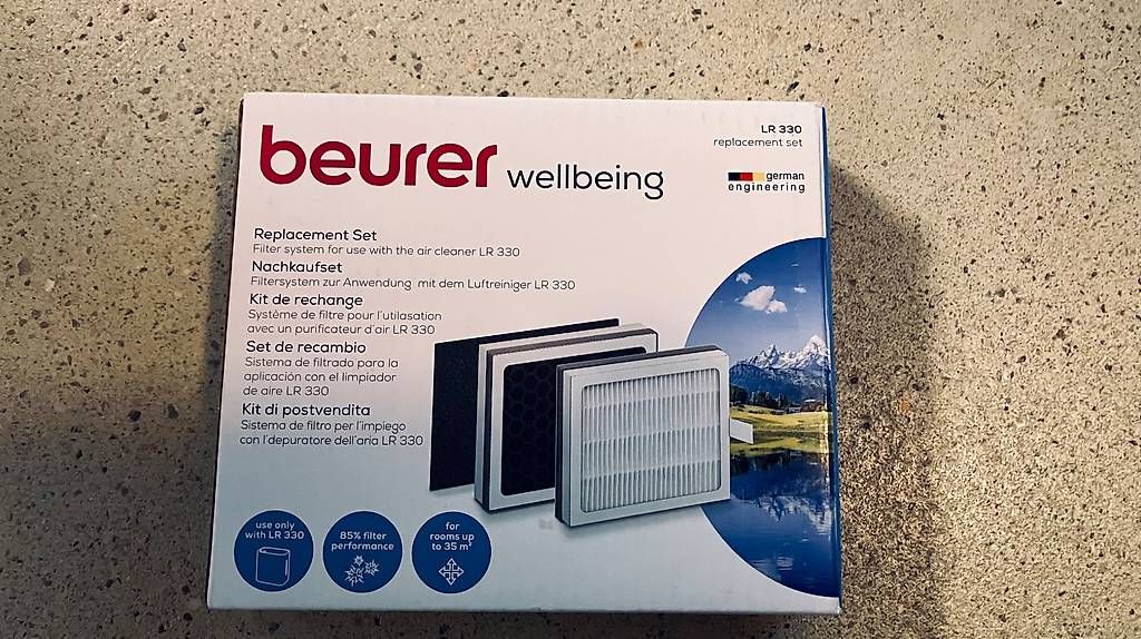 Beurer Luftbefeuchter: Luftbefeuchter Luftreiniger beurer LR330 mit Ersatzfilter – Gebraucht aus Zürich von guillot 1