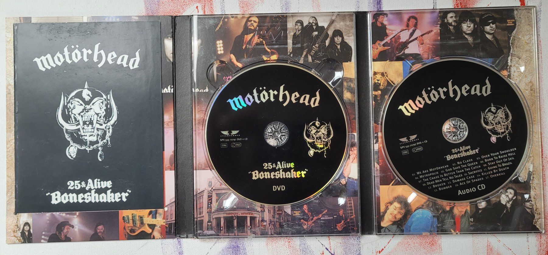 Tutti i DVDs: MOTÖRHEAD – 25 & ALIVE – BONESHAKER – Usato da Neftenbach venduto da Mador6 1