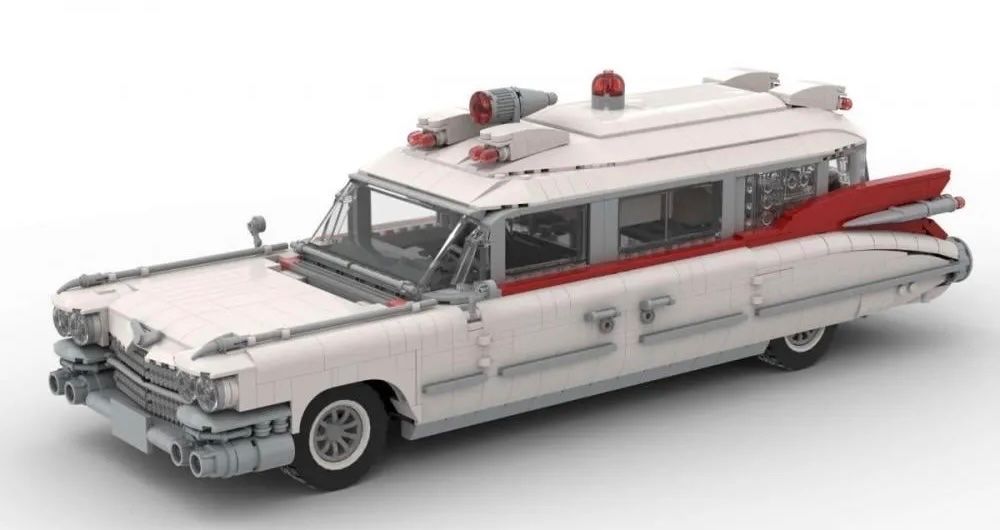 BlueBrixx Baukästen: Set BlueBrixx – Ghostbusters  Ecto-1 – Gebraucht aus St-Sulpice VD von nostronemo 5