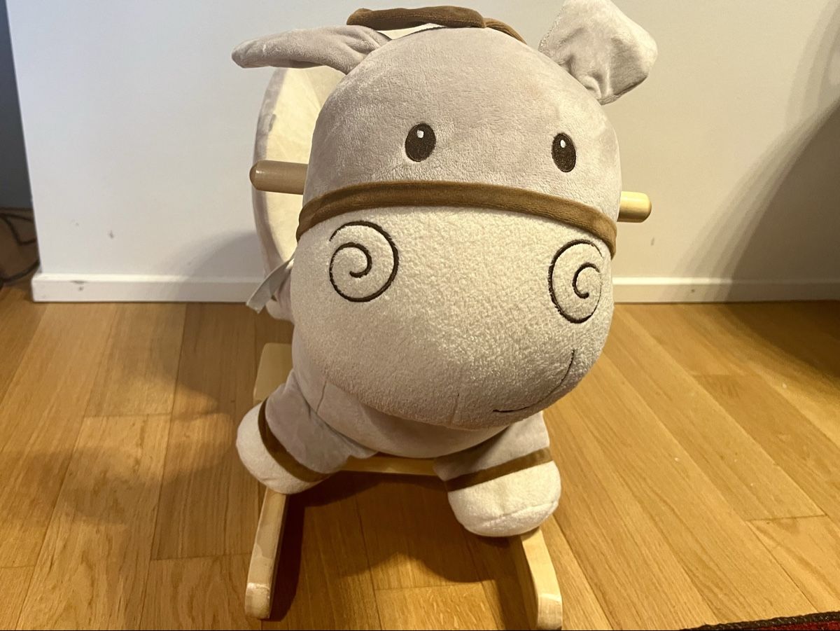 Giocattoli: Asinello a dondolo peluche – Usato da Zürich venduto da mar_ggm9 2