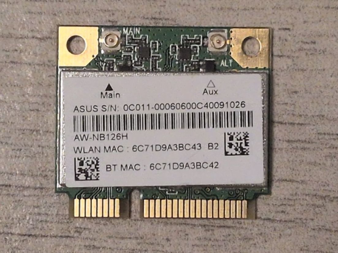 Laufwerke & Adapter: Carte WIFI et Bluetooth PC portable – Gebraucht aus Pully von max_t56z