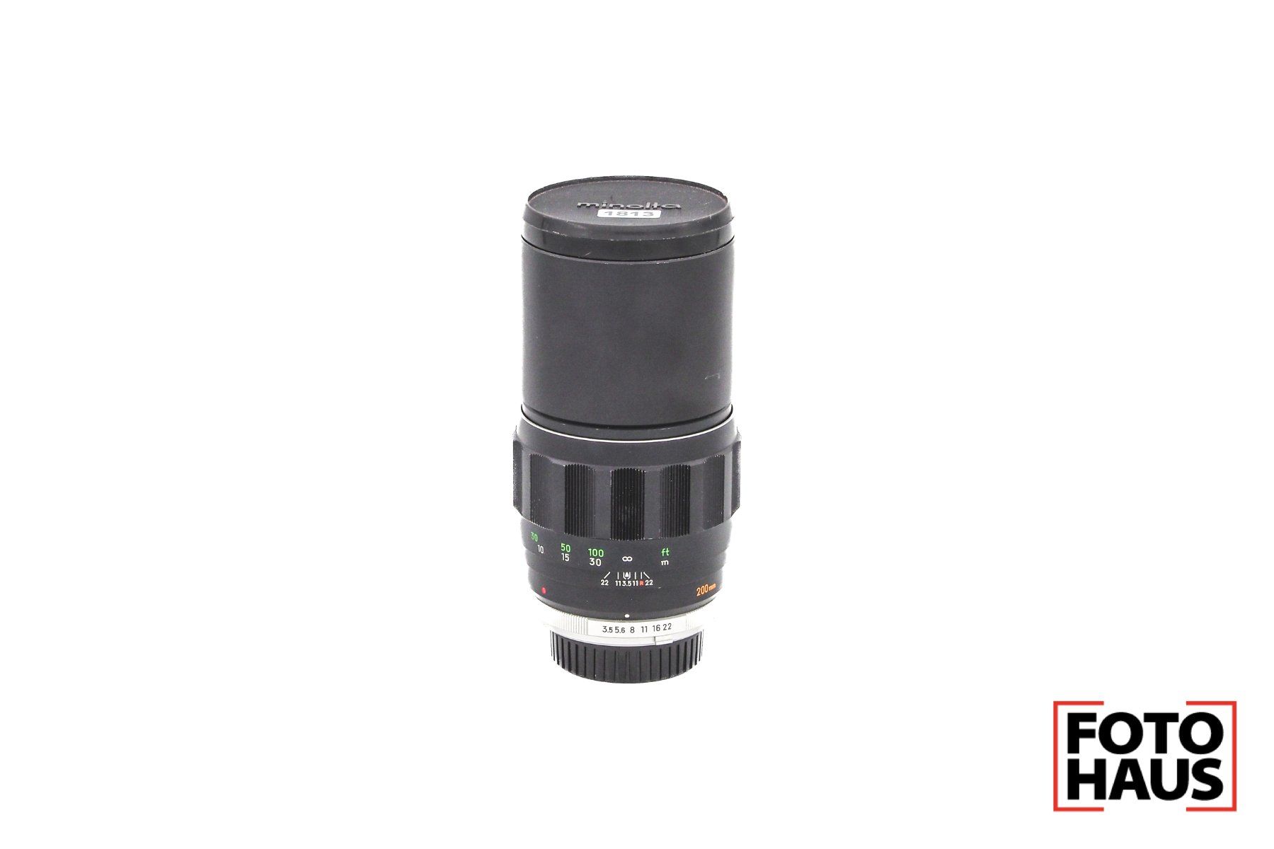 Minolta MC Tele Rokkor QF 200mm f/3.5 Objektiv 1813 (Gebraucht) in