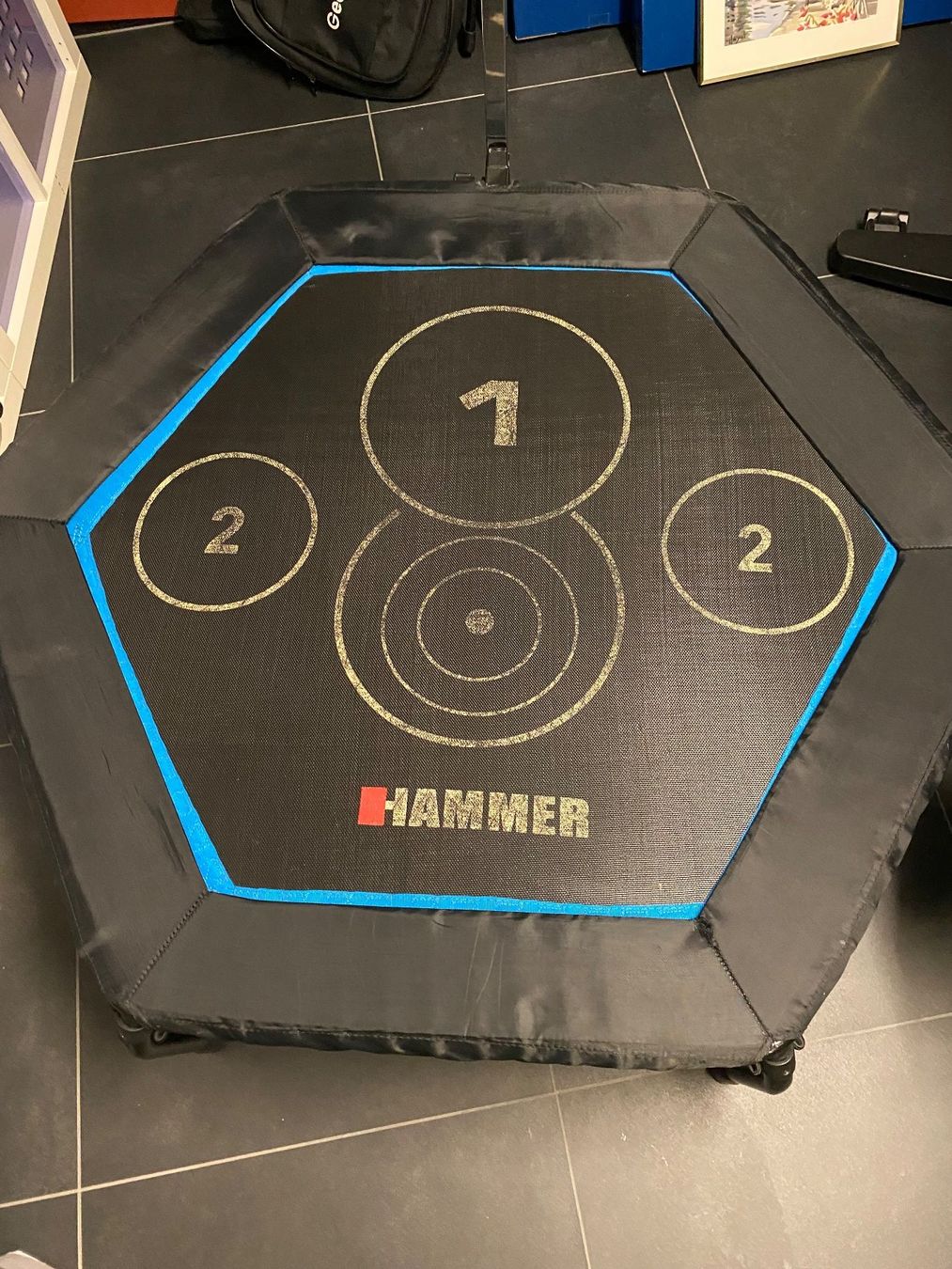 Trampolines: HAMMER Fitnesstrampolin 115x120 cm – D'occasion à Richterswil par Busanca 2