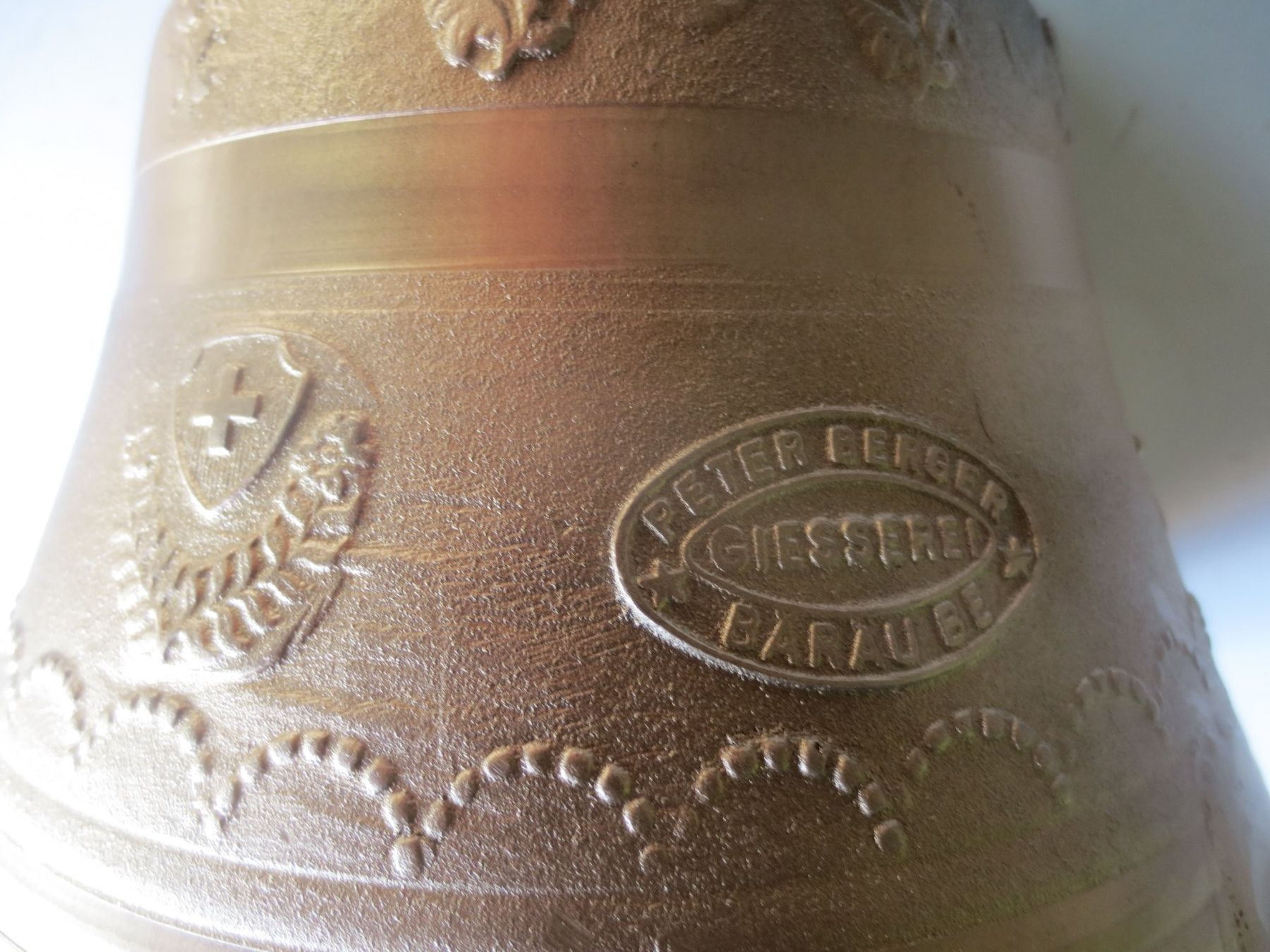 Campanacci mucche: Glocke mit neuem Riemen – Usato da Weier im Emmental venduto da waefler03 3