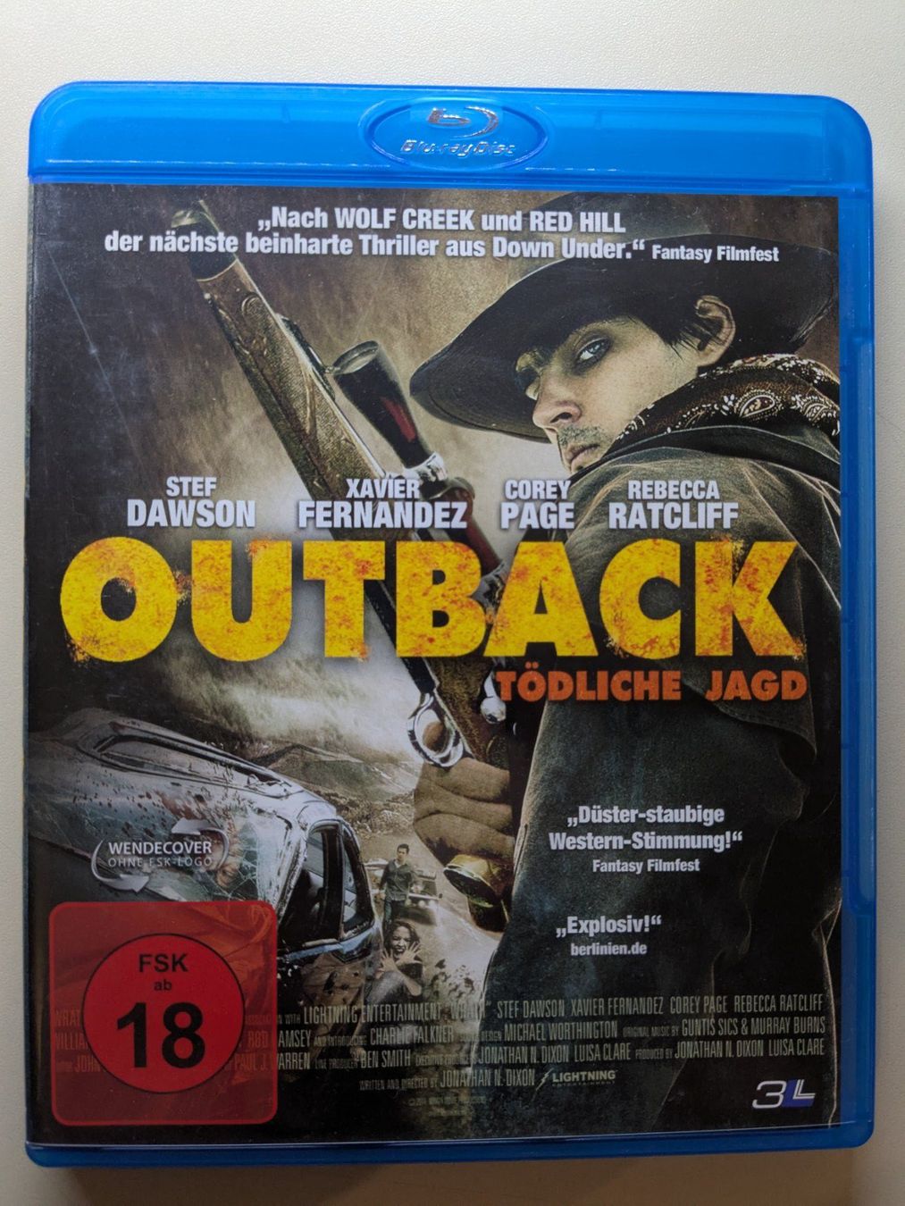 Tutti i DVDs: Outback - Tödliche Jagd [Blu-ray] – Usato da Port venduto da gecotom