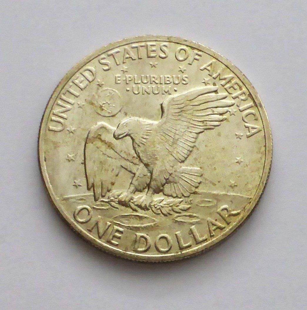 Toutes les monnaies: USA - One Silver Dollar 1971 S - "Eisenhower Dollar" – Neuf (Voir description) à Buochs par ema-coins 5