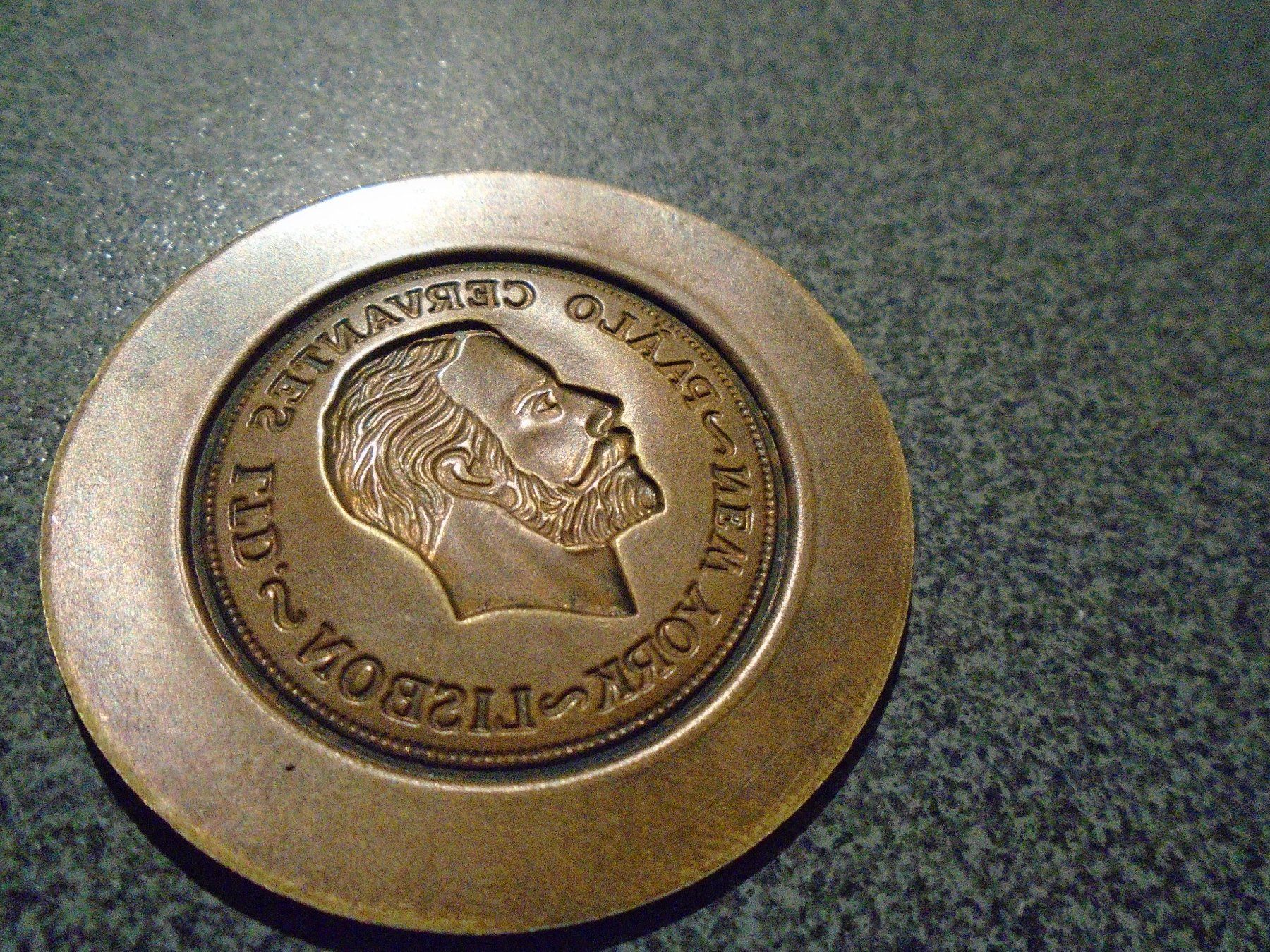 Medaglie: Plakette Paàlo Cervantes LTD – Usato da Zürich venduto da abraxas1291 1