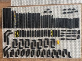 Lego Technik schwarze runde Lochbalken LotP
