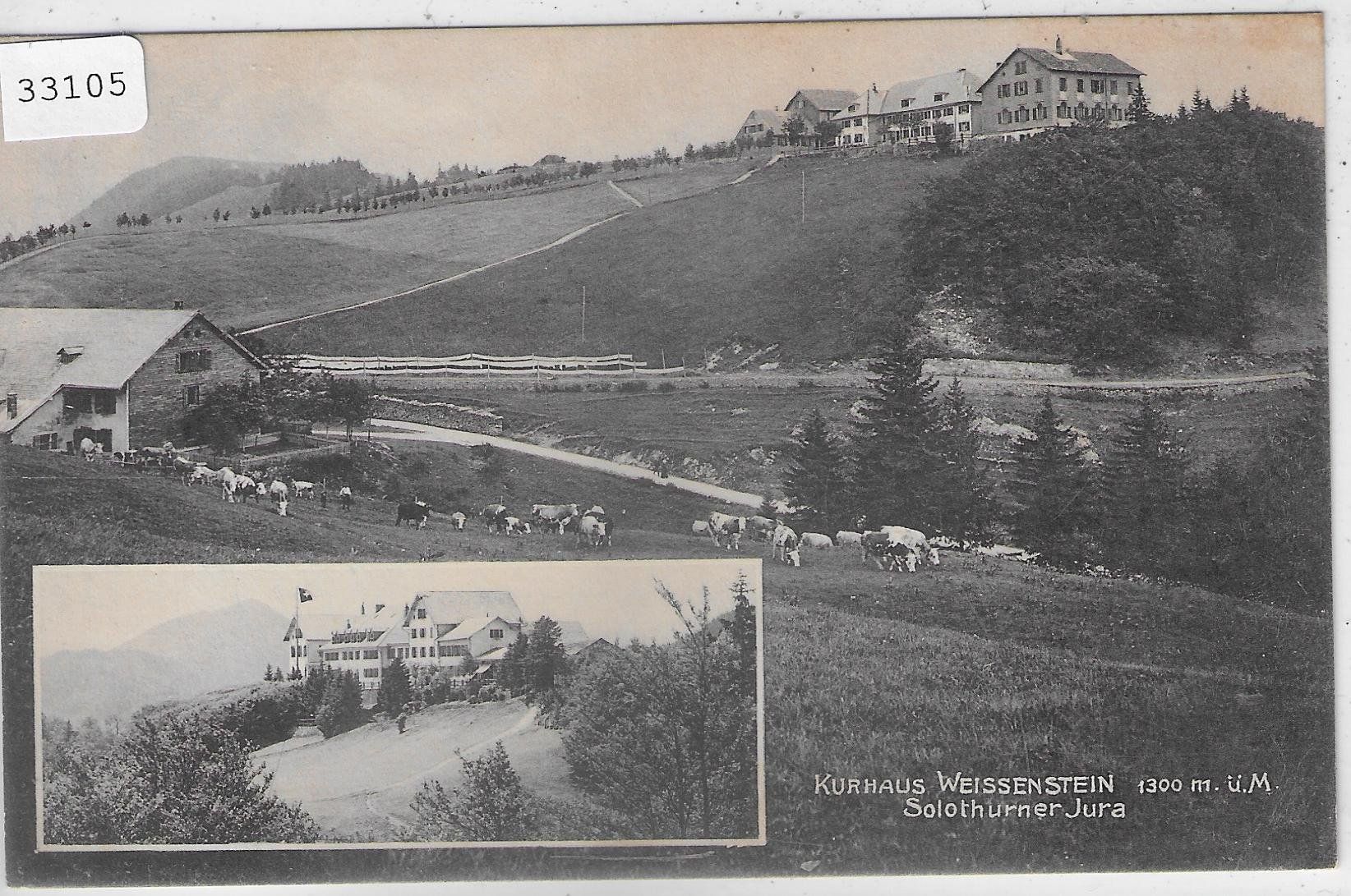 Cartes postales: Kurhaus Weissenstein – D'occasion à Ettingen par Kartenplanet
