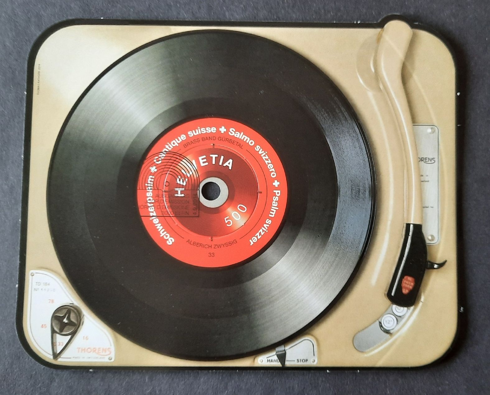 Tutti i francobolli: 10-10-4 Bloc spécial "Disque vinyle" ET 4.9.2014 – Usato da GENEVE venduto da Pjeronimo