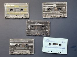 Konvolut: 5 x Kinderkassette / Hörspiel / MC