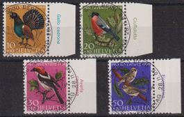 57x) Pro Juventute Satz 1968, ET Vollstempel