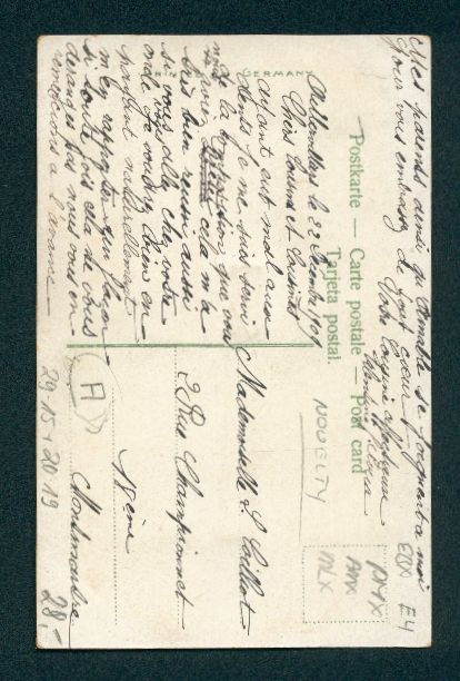 Cartoline postali: Mechanische-AK Weihnachtsmann mit Stechp – Usato da Berlin venduto da bartko-reher 1