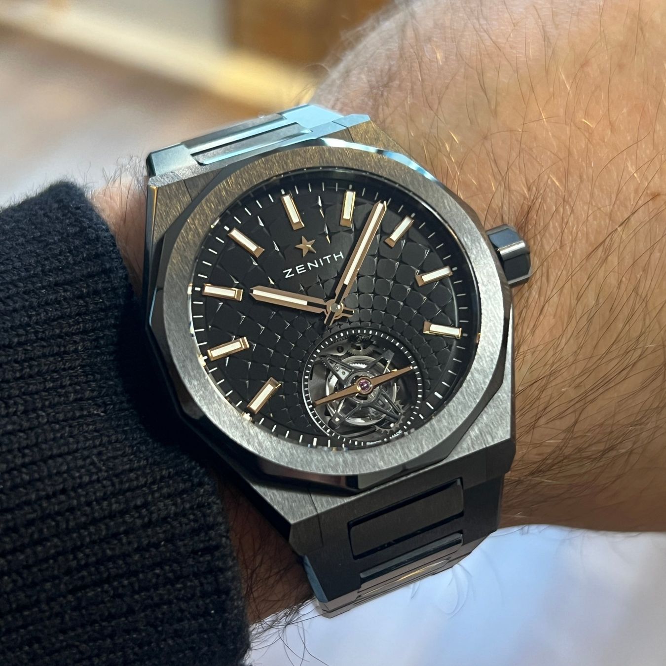Zenith Orologi: Zenith Defy Skyline Ceramic Tourbillon – Usato da Carouge GE venduto da Watchaser 3