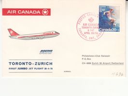SLH RF 76.11 a Toronto - Zürich