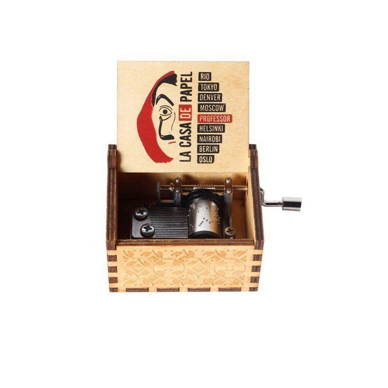 Carillon: Musikdose mit Holz-box Spieldose – Nuovo e nell'imballaggio originale da Uerkheim venduto da Kaufoption