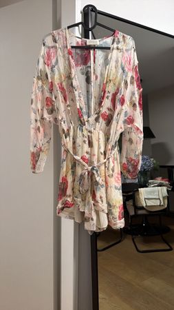 Zimmermann Dress floral print Size 1 excellent condition