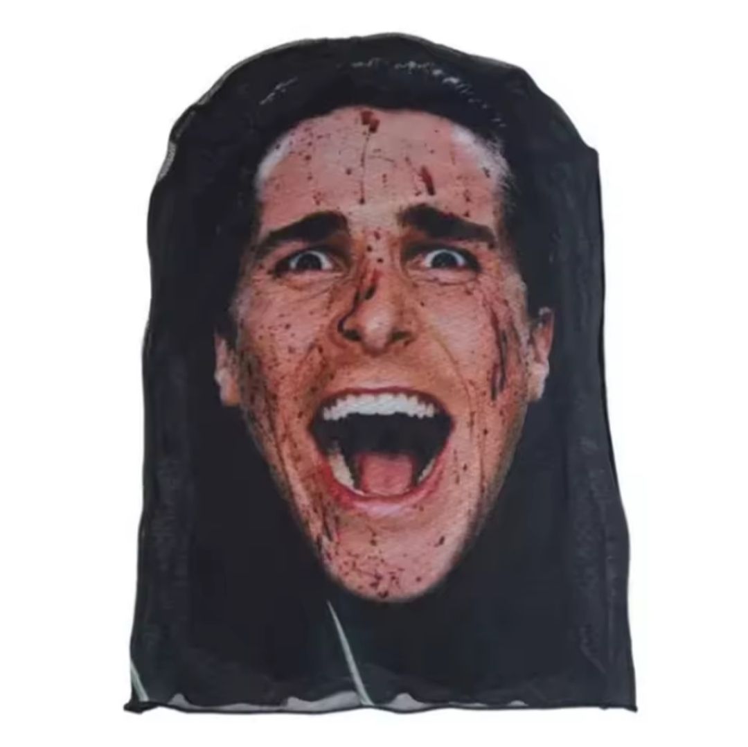 Maschere: American Psycho Halloween Strumpfmaske - Gruselig & Einzigar – Nuovo e nell'imballaggio originale da Dübendorf venduto da kb86_MOVIE
