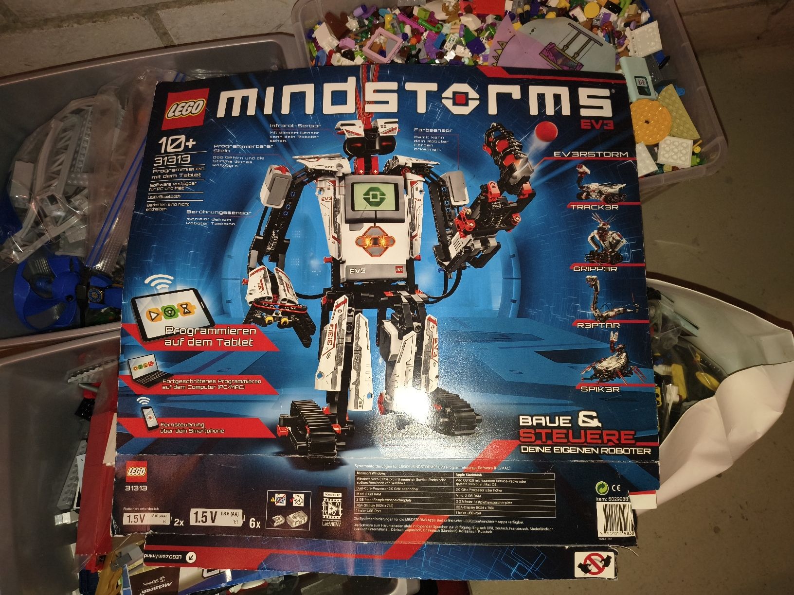 Lego Baukästen: 3 Boxen + 1 Tüte, inkl. LEGO Mindstorms EV3 – Gebraucht aus Benglen von nei_bm8j 1