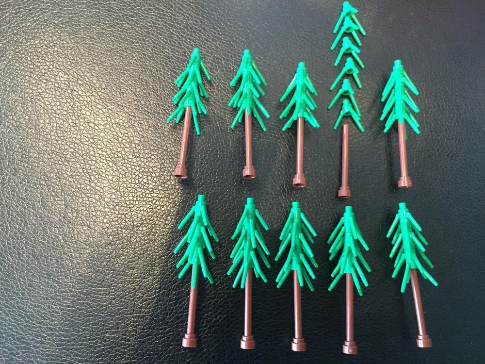 10 Lego Tannenbäume / Bäume / Pflanzen Kaufen auf Ricardo