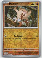 Pokemon Mankey Reverse 098/191 SSP EN 2024