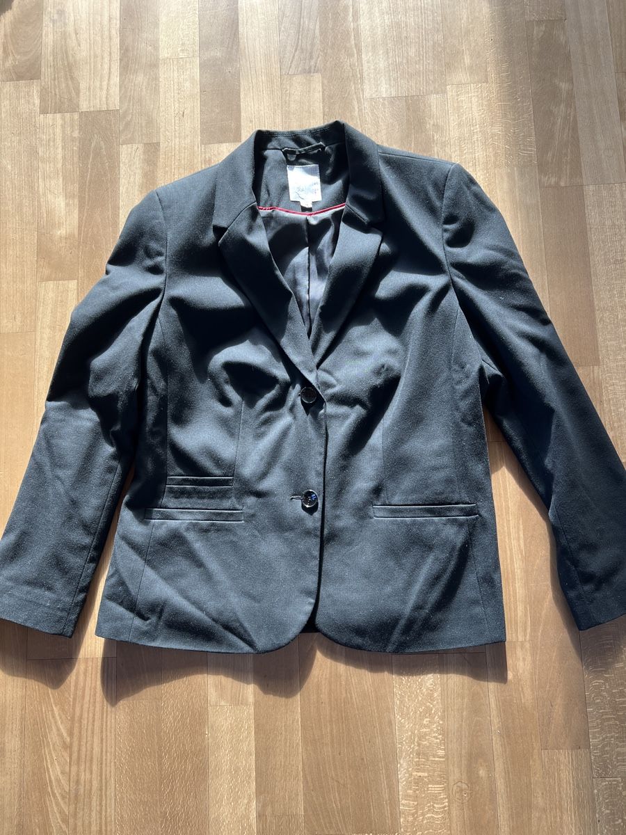 S.Oliver Giacche: Schwarzer Blazer Gr. 44 Marke S. Oliver – Usato da Münsingen venduto da est_s6vf 2