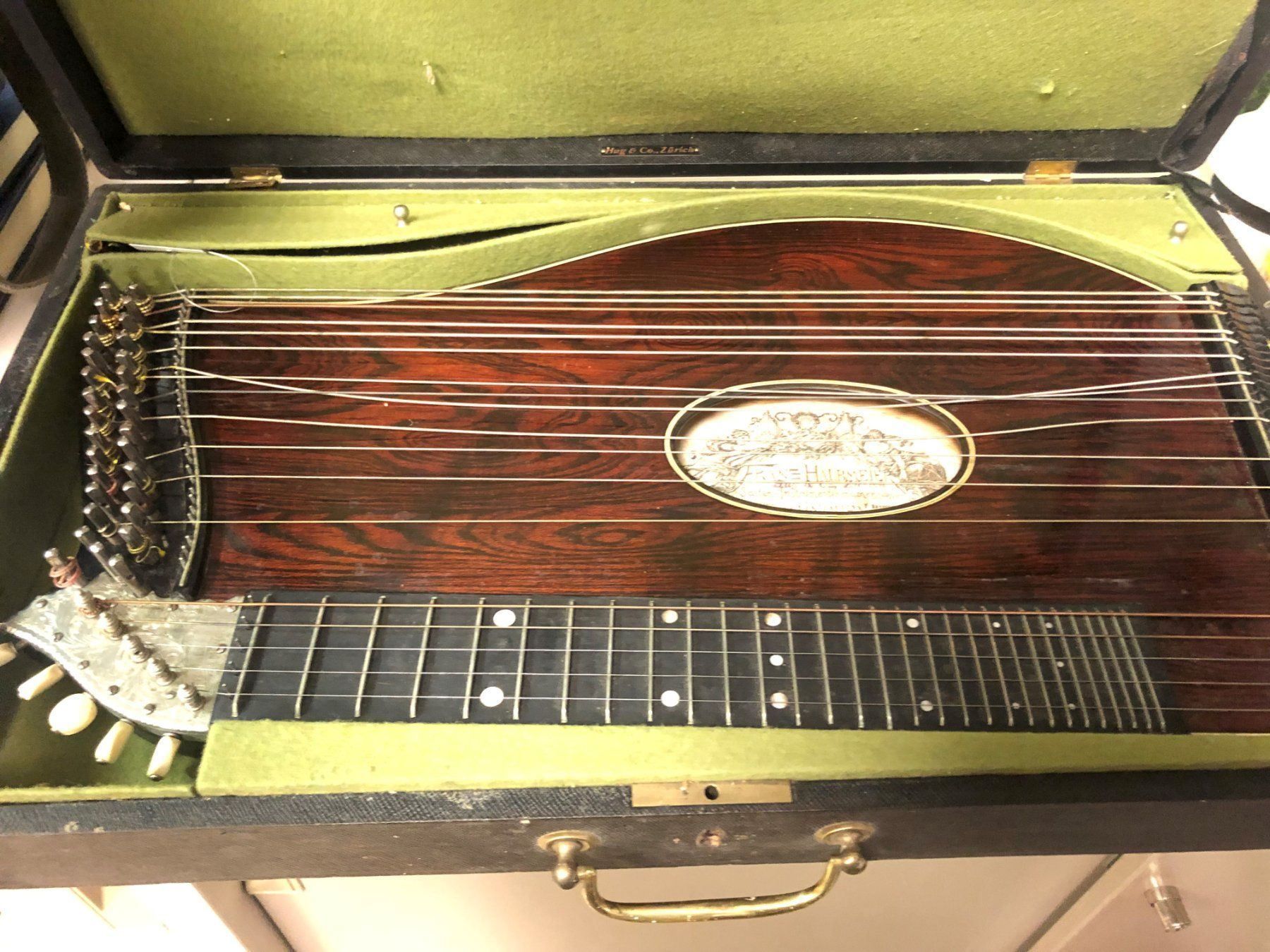 Strumenti musicali: Zither in Originalkoffer ! – Usato da Brügg BE venduto da doppelsalchow 8