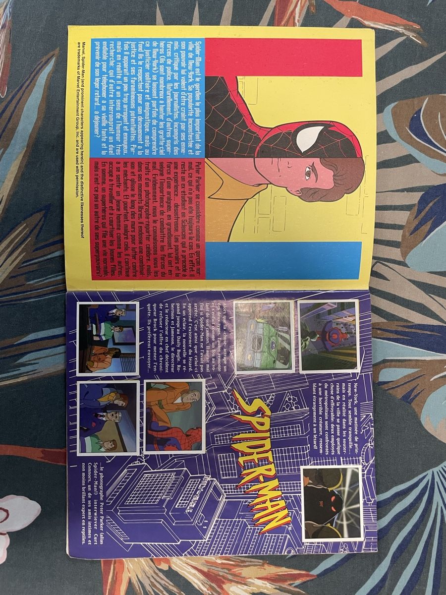 Panini Album: SPIDERMAN ALBUM STICKER PANINI 1996 COMPLET – Usato da Essert FR venduto da jsi_98j5 1