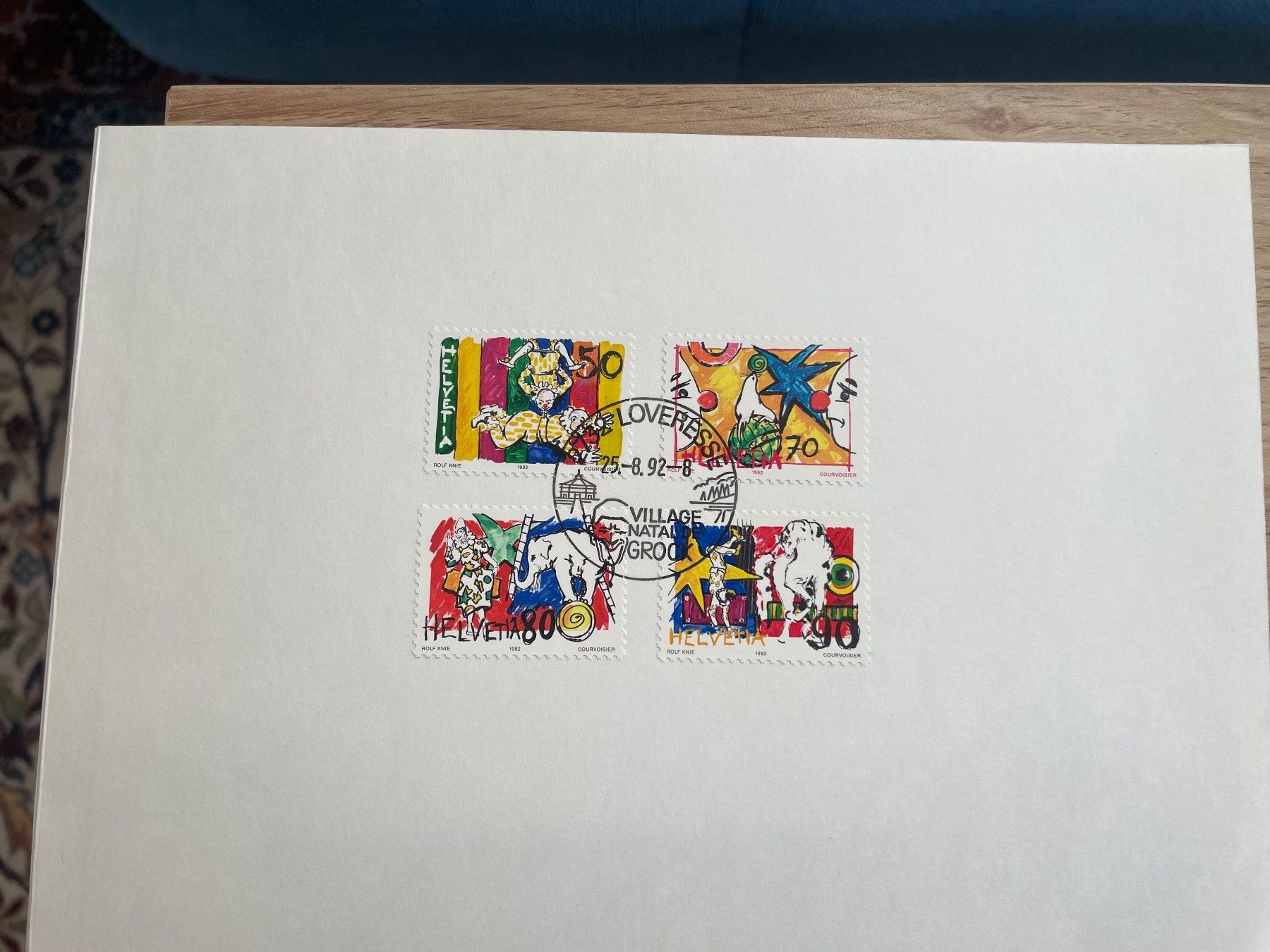 Alle Briefmarken: Knie Block 1993 – Neu (gemäss Beschreibung) aus Obergösgen von Rromi1 1