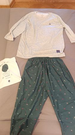 Business Class Thai Airways Jim Thompson Pyjama Elephant OS