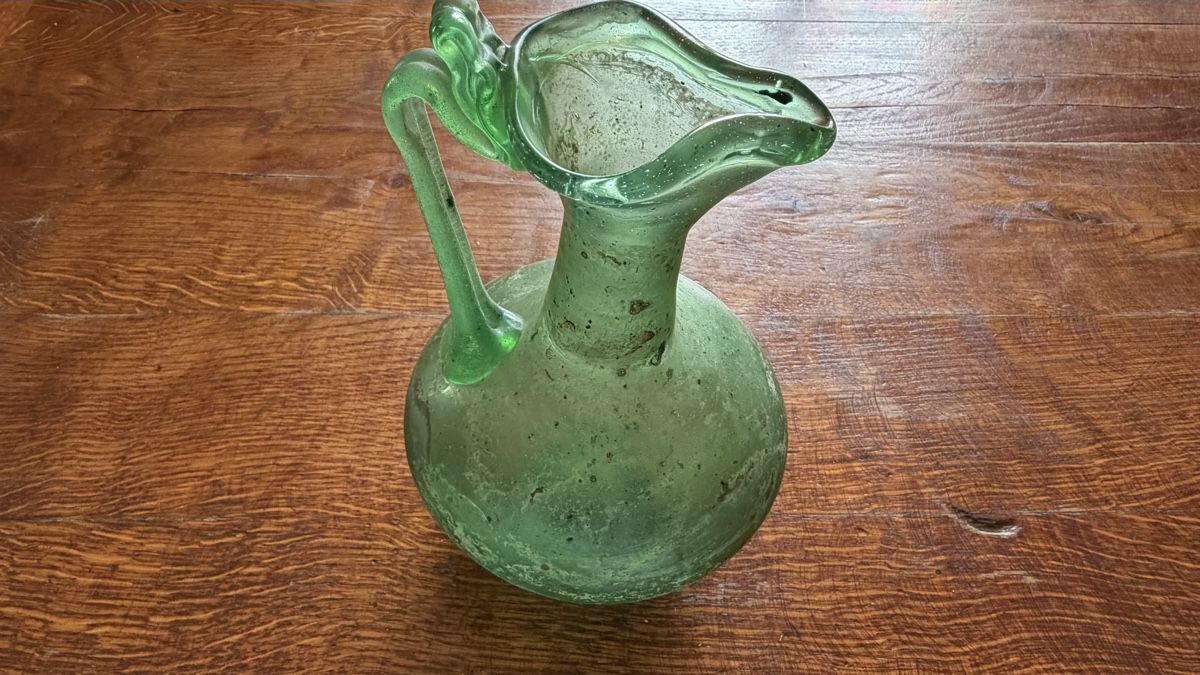Murano Caraffe: Murano scavo Kanne grün – Usato da Riedholz venduto da Frettchen63 2