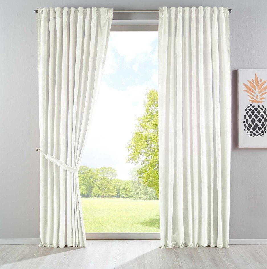 Vorhänge: Vorhänge Samt 2er Set BxH 135x280cm – Neu und originalverpackt aus Adlikon b.Regensdorf von MK-VORHANGSERVICE