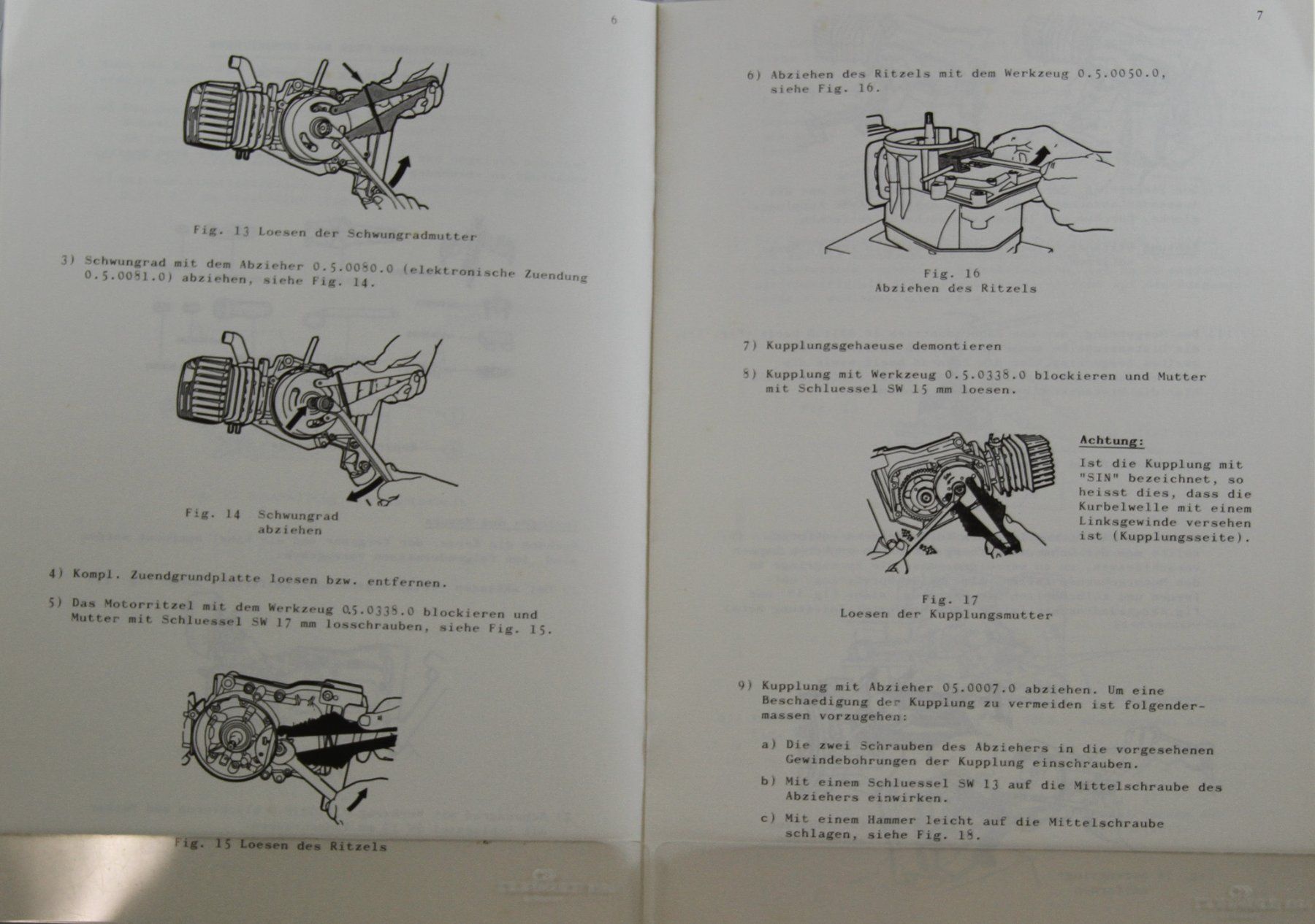 Cilo Documenti: ORIGINAL WEKSTATTHANDBUCH | CILO 515 WILDCAT | AB 1986 – Usato da Unterägeri venduto da GIGOLOLIT 4