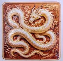 5 OZ Kupferbarren Chinesischer Drache
