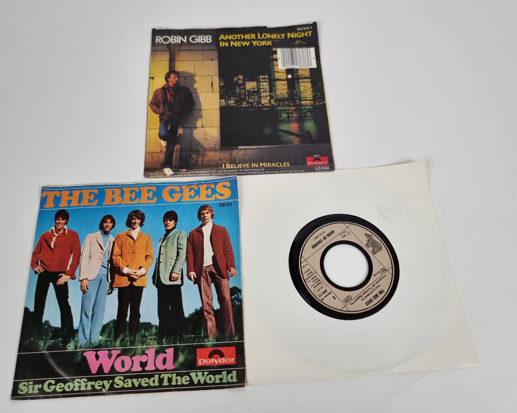 Vinyles: 7" Vinyl-Singles "Bee Gees", 7Stk – D'occasion à Urtenen-Schönbühl par Restwert_Schoenbuehl 2