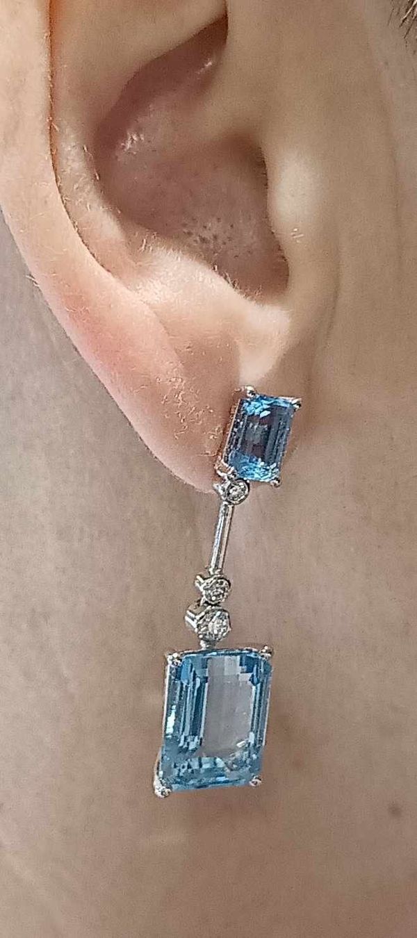 Gübelin Ohrringe & -stecker: GÜBELIN "CLASSIC GEMS" AQUAMARIN OHRSCHMUCK – Neu (gemäss Beschreibung) aus Luzern von EdiGem 8