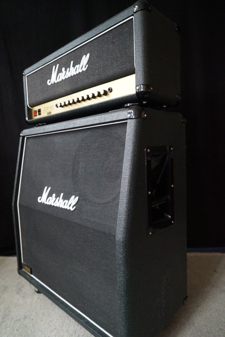 Marshall Amplificatori: Marshall JCM 900 Model 4500 & 4x12" Speaker Cabinet – Usato da Ortschwaben venduto da Musictrade 5