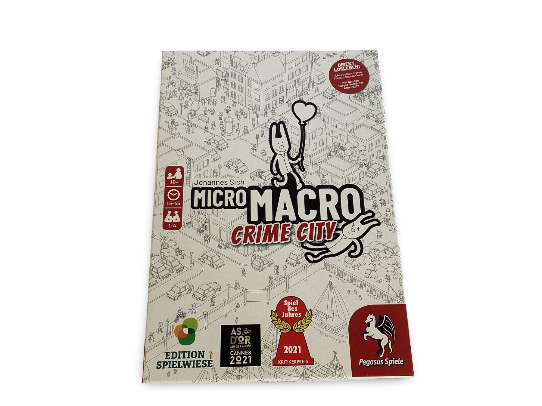 Pegasus Spiele Jeux: MICRO MACRO Crime City – Neuf (Voir description) à Zürich par Restwert_Zuerich