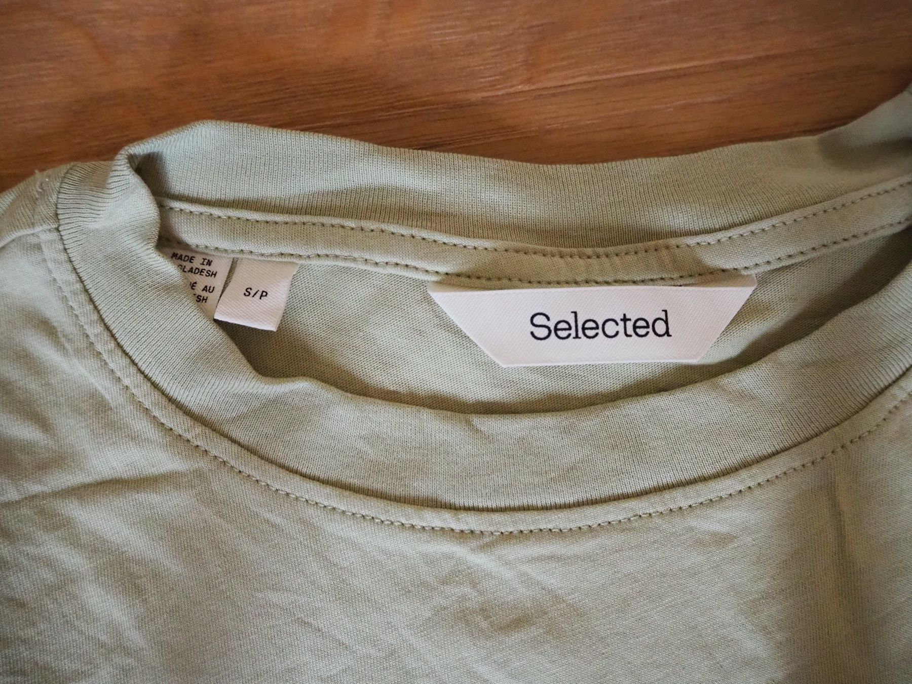 Selected T-shirts: T-Shirt Selected hellgrün Gr. S – D'occasion à Zürich par snowow 3