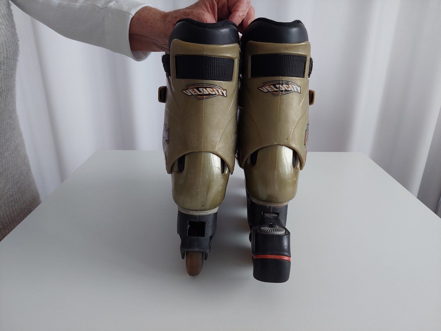 Bauer Pattini in linea & Pattini a rotelle: Bauer V-Tech Inline-Skates , Grösse 36.5 , guter Zustand – Usato da Zürich venduto da Lacoste06 2