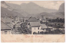 Gruss aus Meiringen 1901