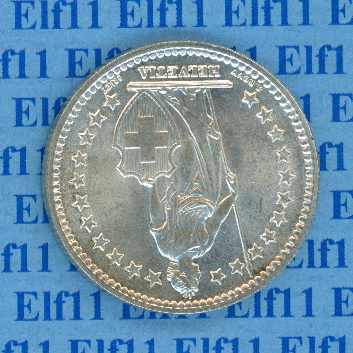 Tutti le monete: CHF___2.00 1944 -stgl 2 Franken – Usato da Widnau venduto da Elf11 1